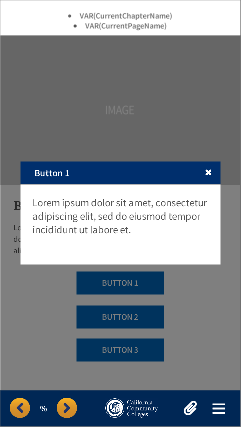 Lectora Course Mobile Template Design